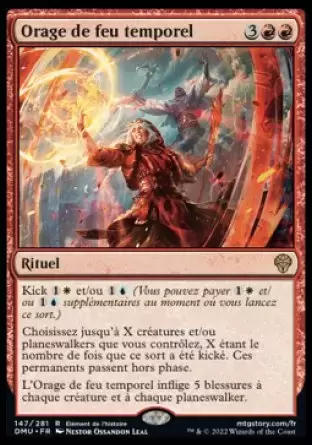 Dominaria Uni - Orage de feu temporel