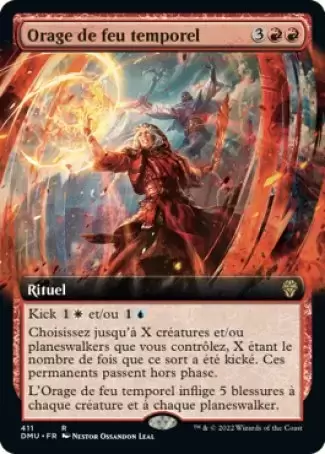 Dominaria Uni - Orage de feu temporel