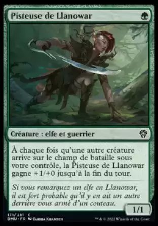 Dominaria Uni - Pisteuse de Llanowar