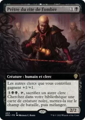 Dominaria Uni - Prêtre du rite de l\'ombre