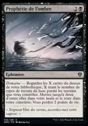 Dominaria Uni - Prophétie de l\'ombre