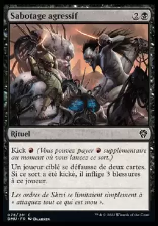 Dominaria Uni - Sabotage agressif