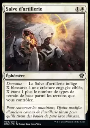 Dominaria Uni - Salve d\'artillerie