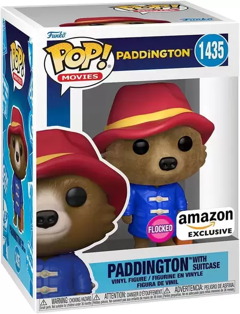 POP! Movies - Paddington - Paddington With Suitcase Flocked