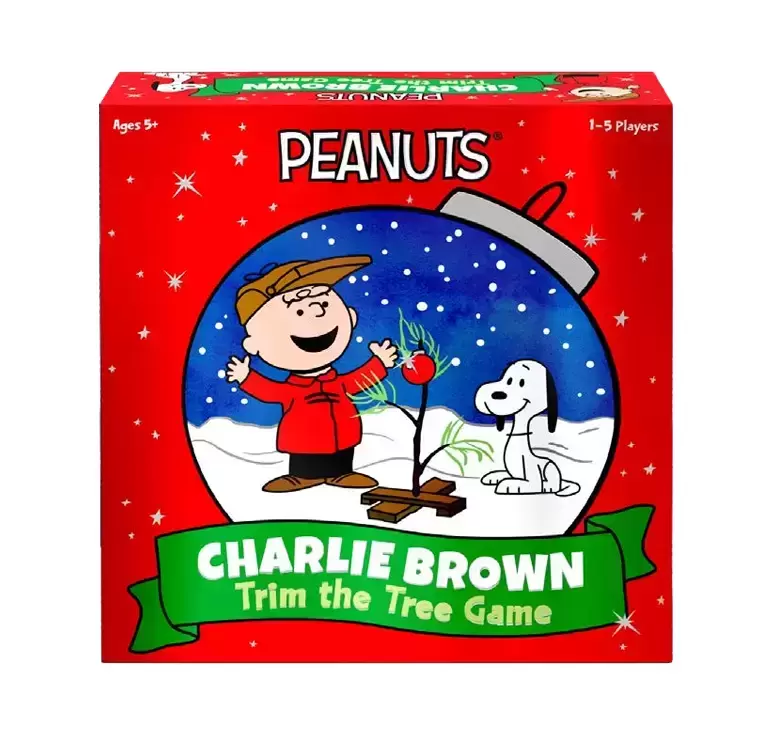 Funko Games - Peanuts - Charlie Brown Trim The Tree Game