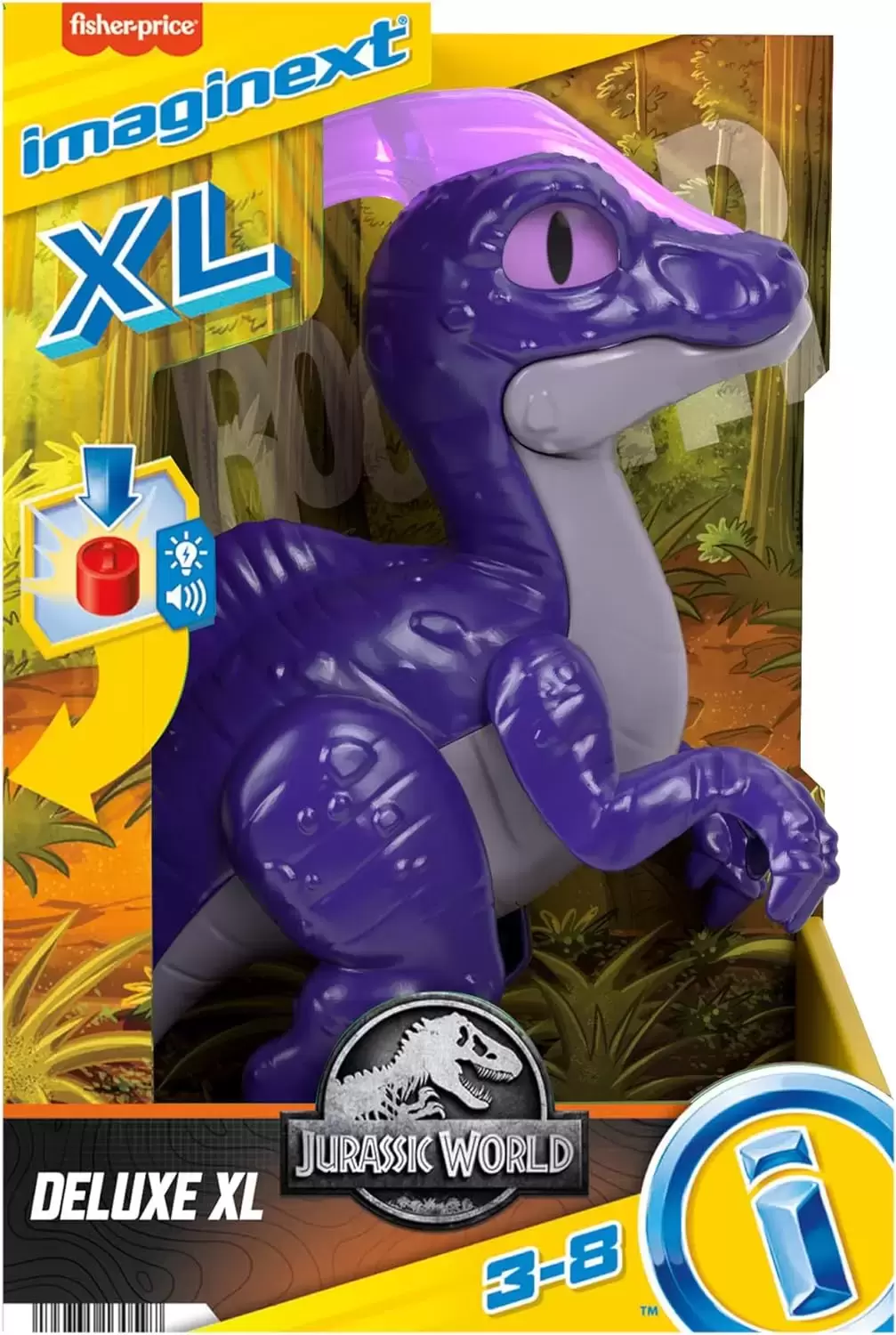 Imaginext XL - Jurassic World - Parasaurolophus