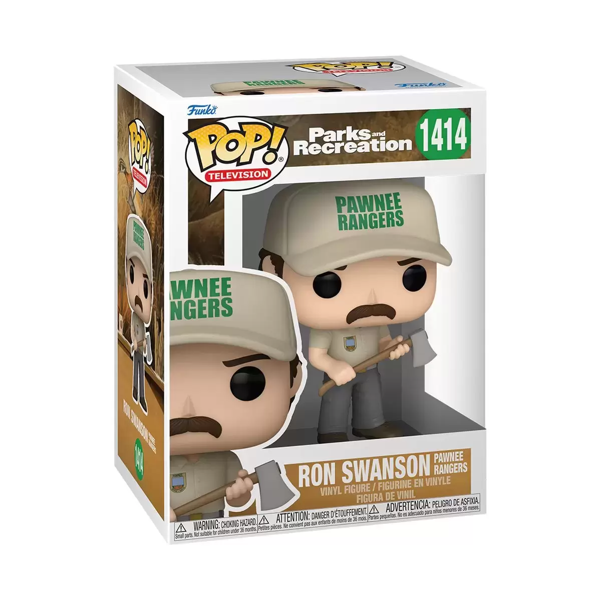 POP! Television - Parks And Recreation - Ron Swanson Pawnee Rangers