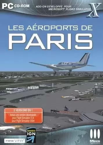 PC Games - Flight Simulator - Les aéroports de Paris