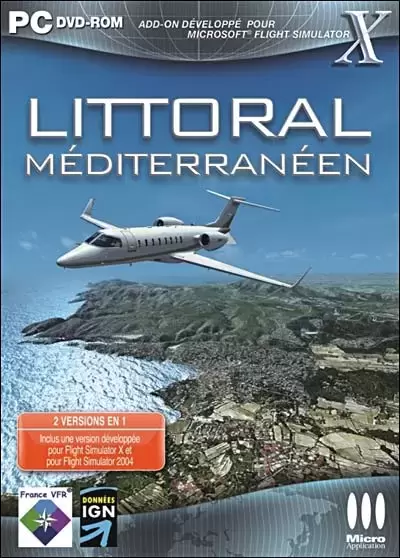 PC Games - Flight Simulator - Littoral Méditerranéen