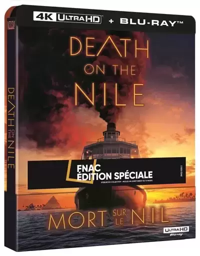 Blu-ray Steelbook - Mort Sur Le Nil Steelbook 4k Fnac Edition