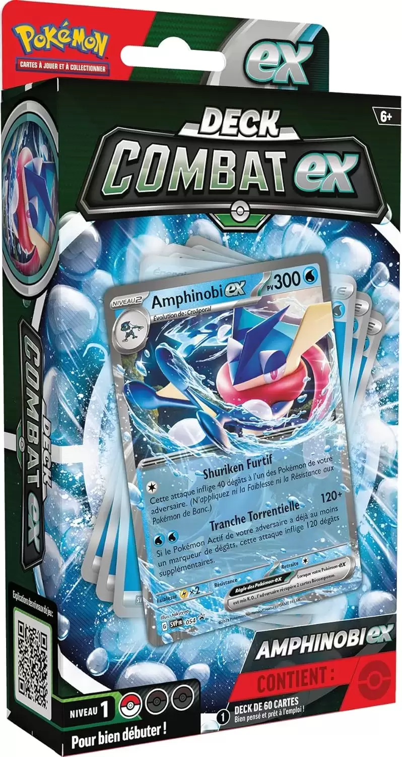 Coffret de Boosters - Deck Combat EX - Amphinobi EX