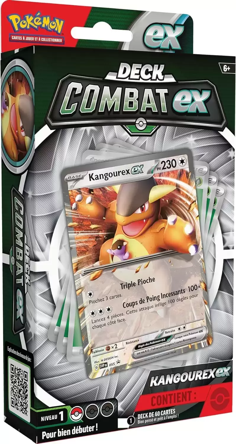 Coffret de Boosters - Deck Combat EX - Kangourex EX