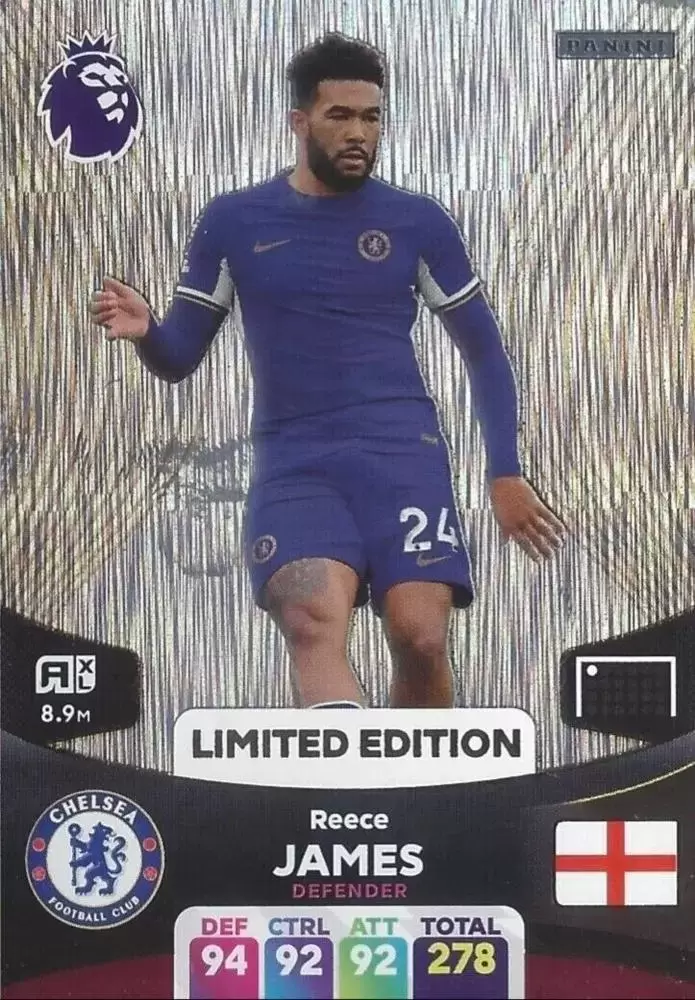 Adrenalyn XL Premier League 2023/24 - Reece James - Limited Edition