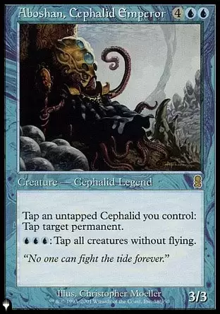 The list - Aboshân, empereur des Céphalides