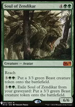 The list - Âme de Zendikar
