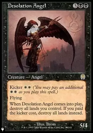 The list - Ange de la désolation