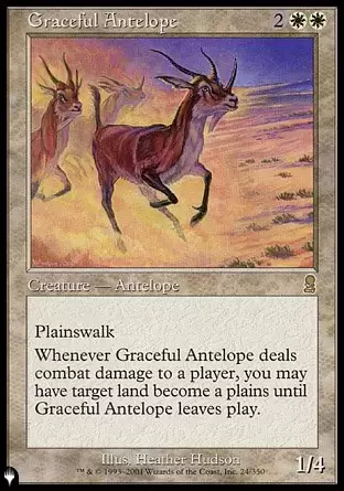 The list - Antilope gracieuse
