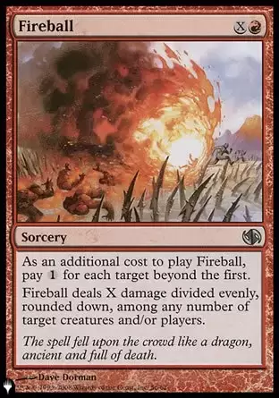 The list - Boule de feu