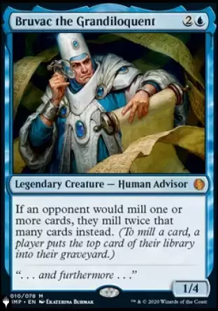 The list - Bruvac le grandiloquent