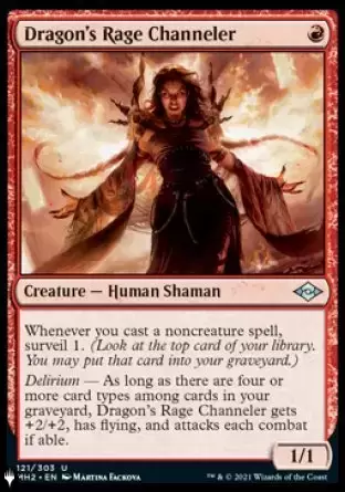 The list - Canaliseuse de la rage du dragon