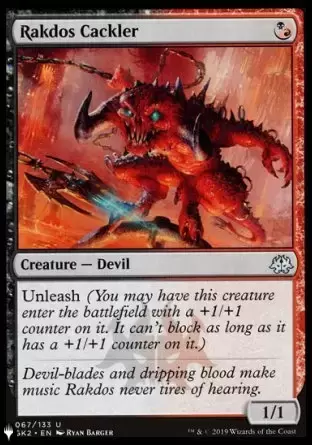 The list - Caqueteur rakdos