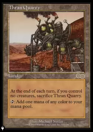 The list - Carrière thran