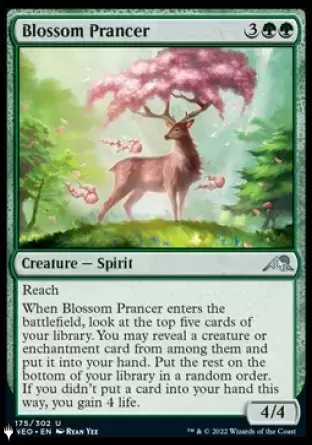 The list - Cerf aux bois fleuris