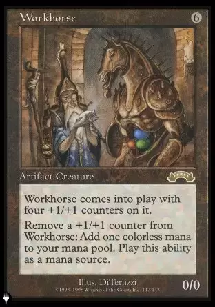 The list - Cheval de mana