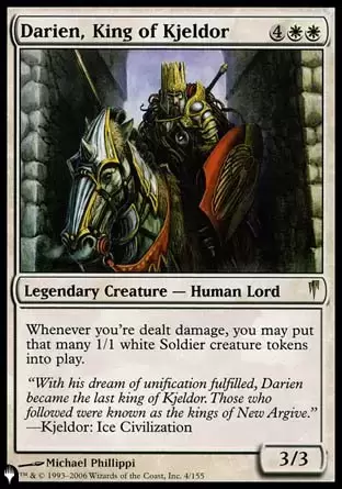 The list - Darien, roi du Kjeldor