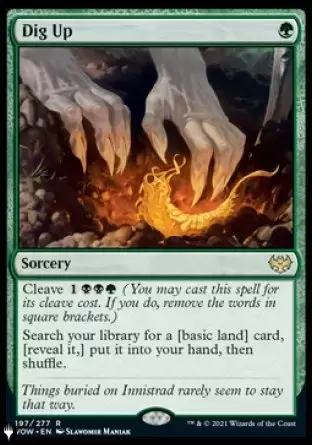 The list - Déterrer