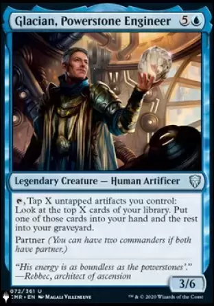 The list - Glacian, ingénieur de lithoforce