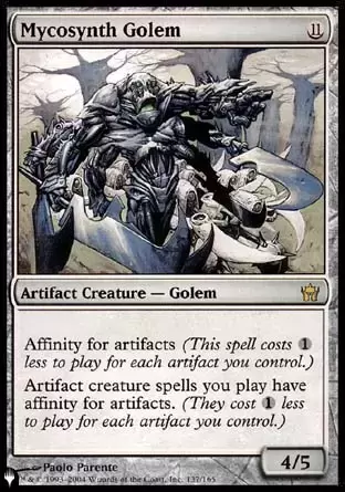 The list - Golem de mycosynthèse