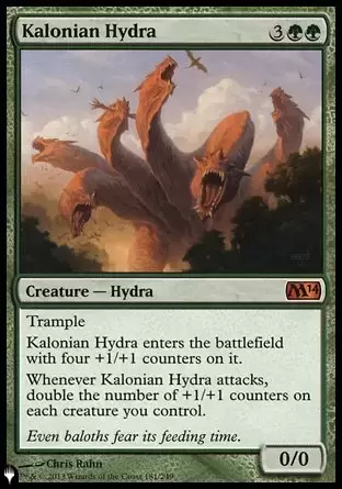 The list - Hydre kalonienne