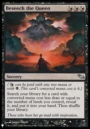 The list - Implorer la reine