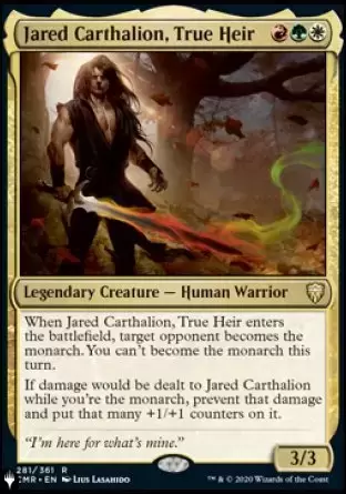 The list - Jared Carthalion, véritable héritier