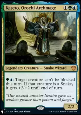 The list - Kaseto, archimage orochi