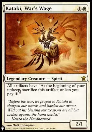 The list - Kataki, tribut de la guerre