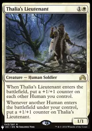 The list - Lieutenante de Thalia