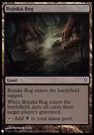 The list - Marécage de Bojuka