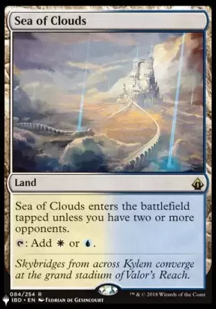 The list - Mer de nuages