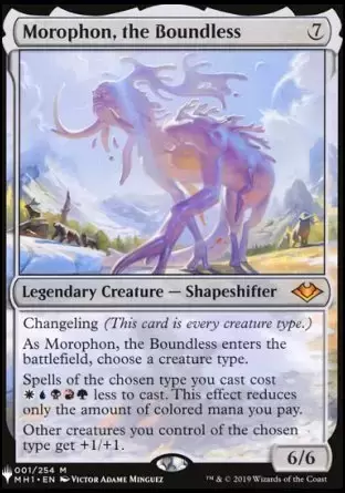 The list - Morophon, l\'Abondant