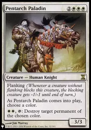 The list - Paladin pentarque