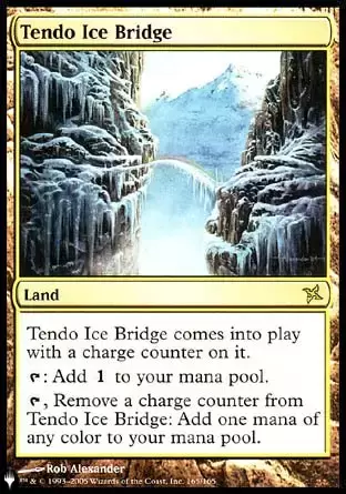 The list - Pont de glace de Tendo