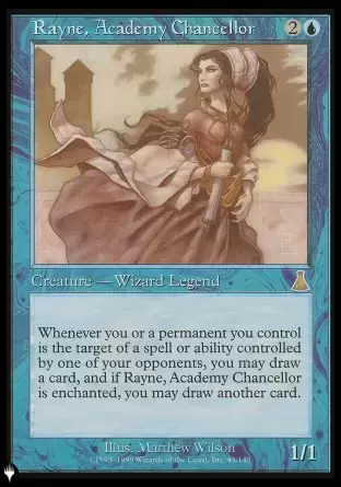 The list - Rayne, Chancelière de l\'Académie