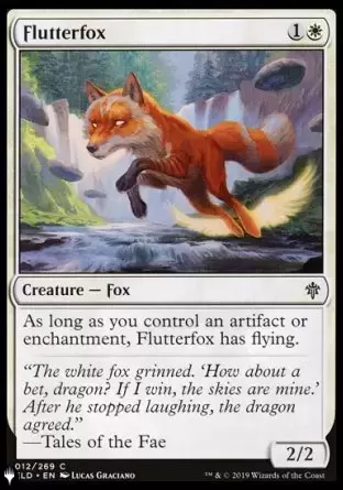 The list - Renard voletant