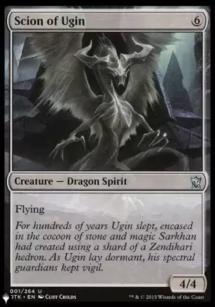The list - Scion d\'Ugin