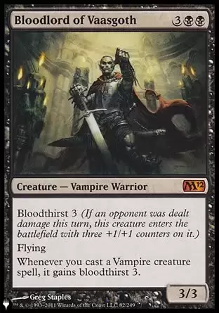 The list - Seigneur de sang de Vaäsgoth