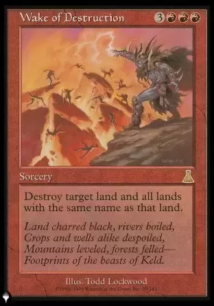 The list - Sillage de Destruction