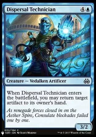 The list - Technicien de dispersion
