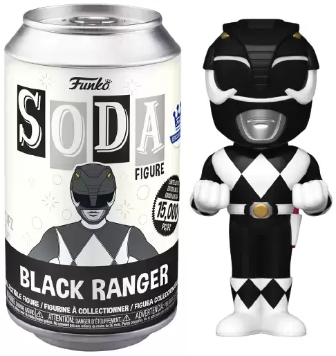 Vinyl Soda! - Power Rangers - Black Ranger